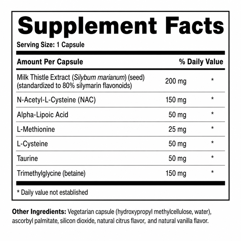 HepatoOptimize 60 capsules Biogeek