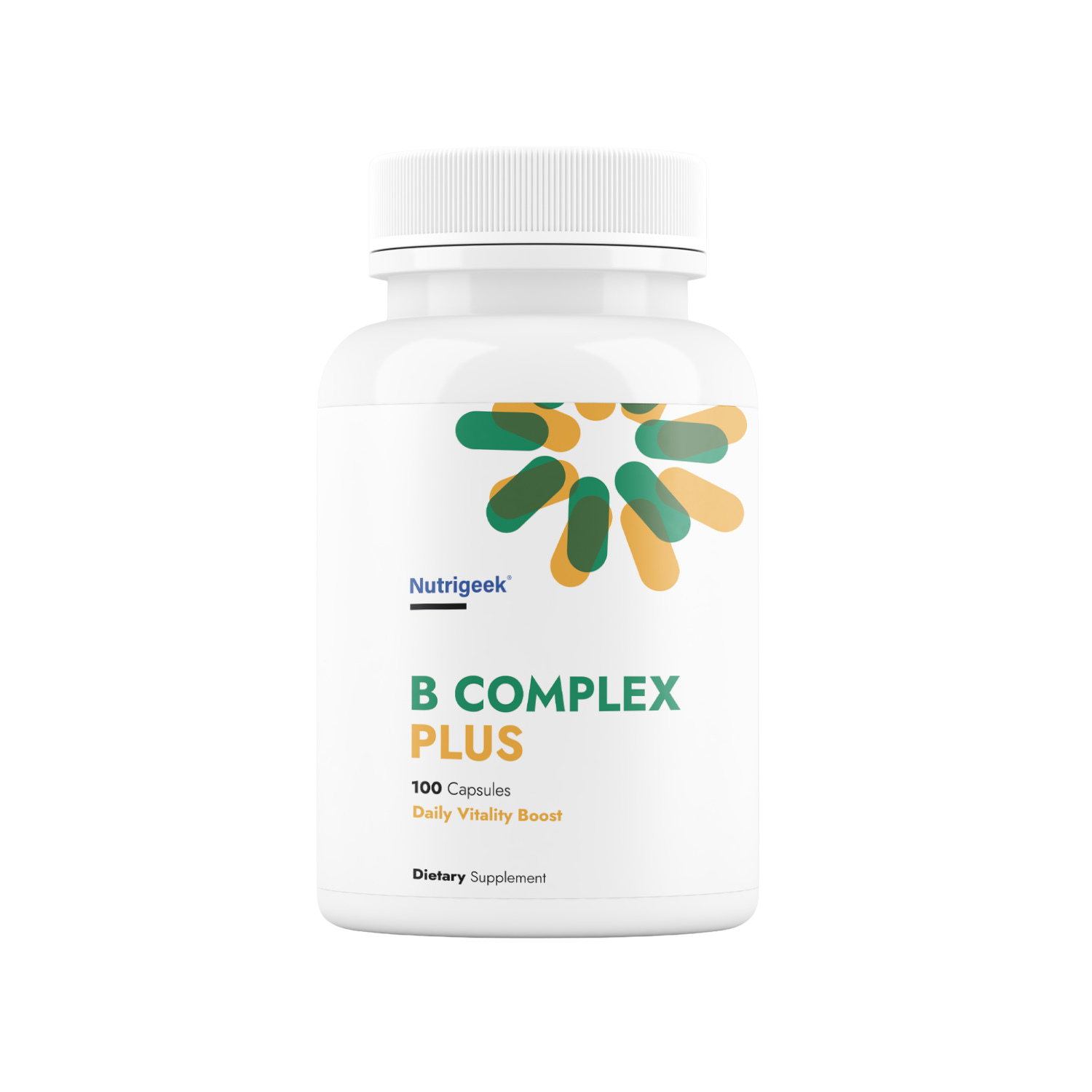 B Complex Plus 100 capsules Biogeek