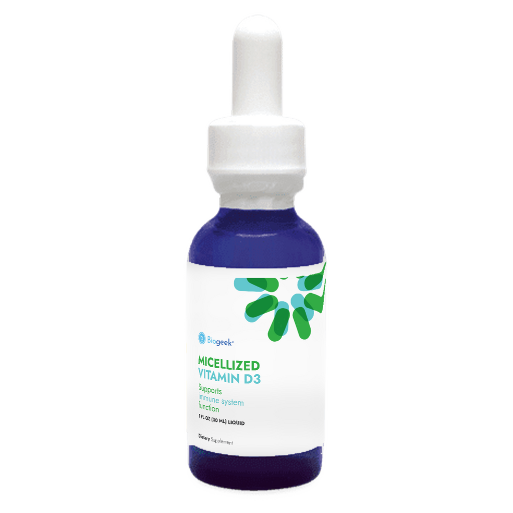 Micellized Vitamin D3 1 FL OZ (30 ML) Biogeek