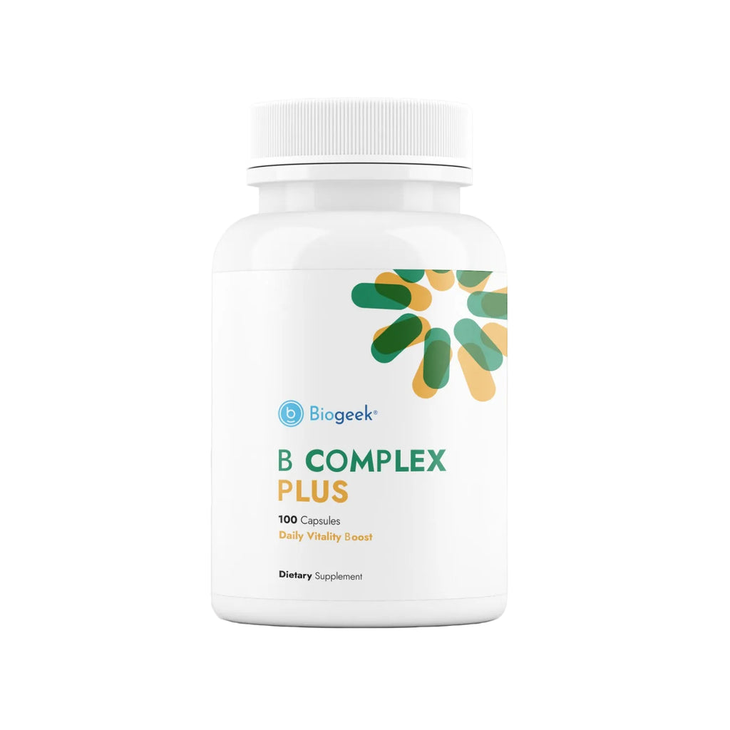 B Complex Plus 100 capsules Biogeek
