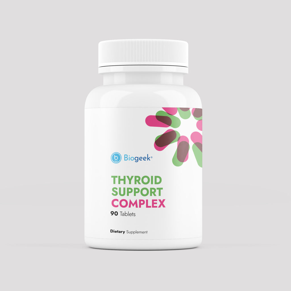 Thyroid Support Complex 90 Tablets Biogeek