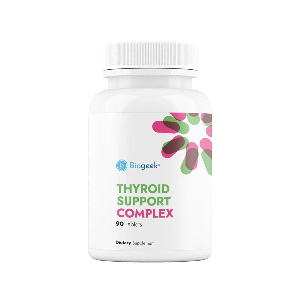 Thyroid Support Complex 90 Tablets Biogeek