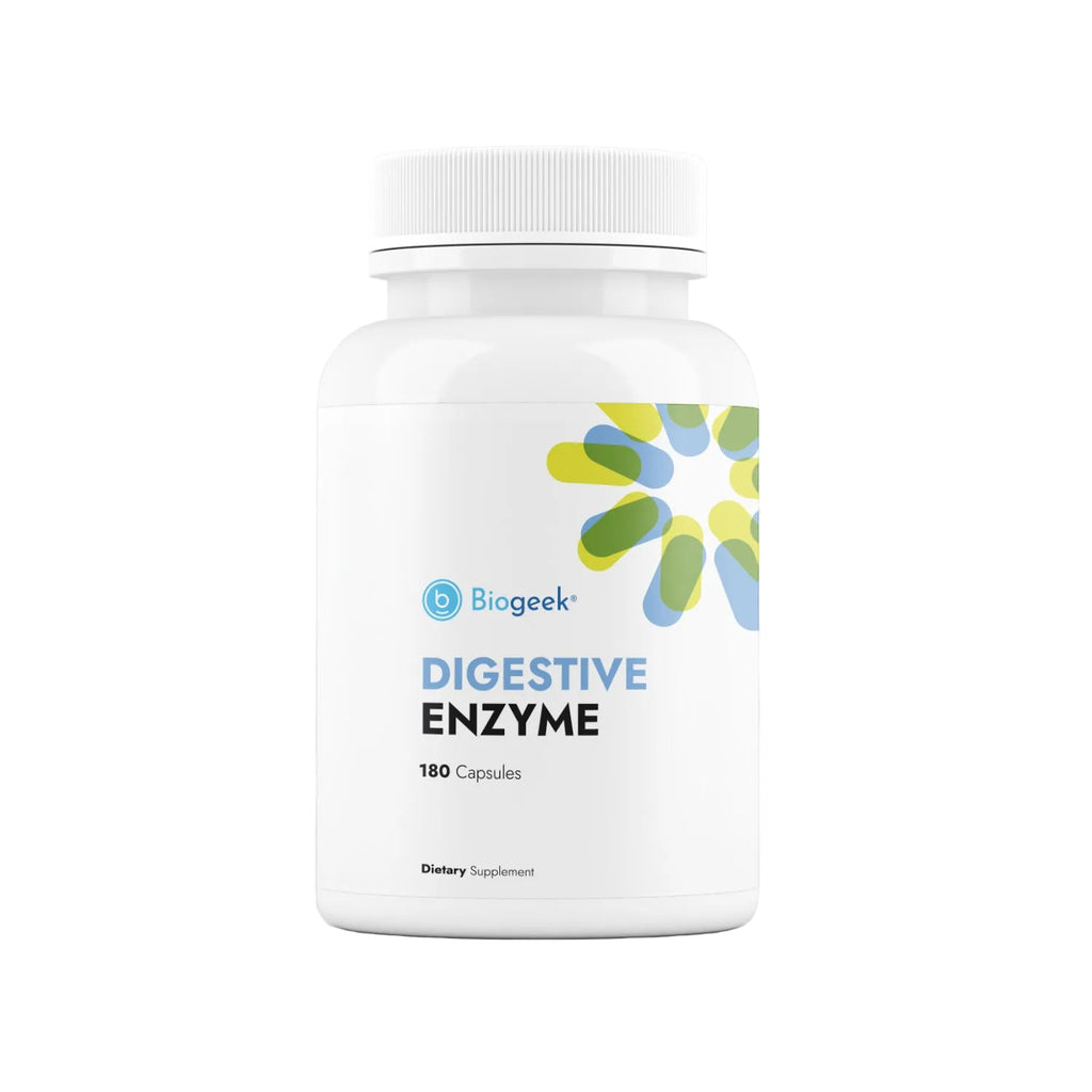 Digestive Enzyme 180 capsules Biogeek