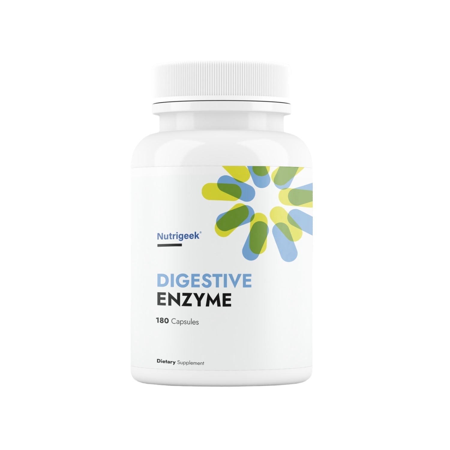 Digestive Enzyme 180 capsules Biogeek