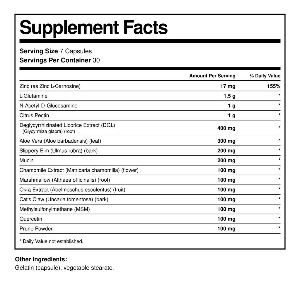 GI Barrier Complex 210 capsules Biogeek
